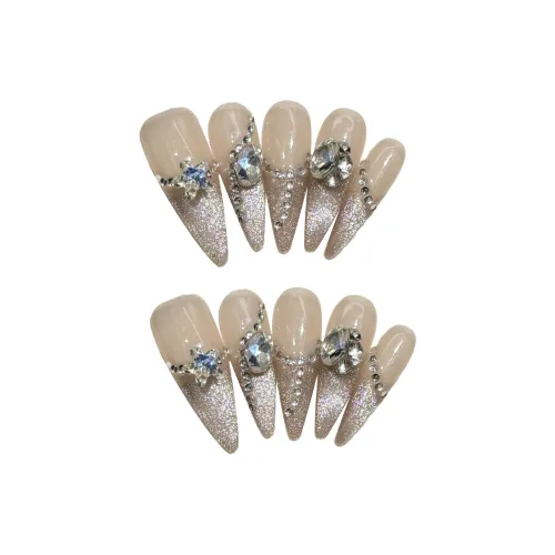 Fanze Модный Кошачий глаз Осветляющий Длинный Белый Смудж 30MM