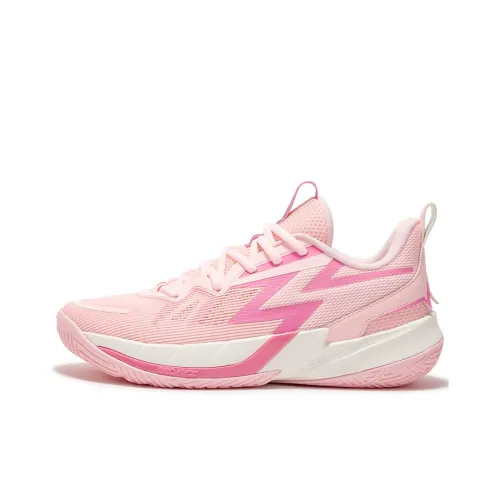 361° Slip-resistant Abrasion-resistant Low-top Баскетбольные кроссовки Мужские Bubble Gum Pink