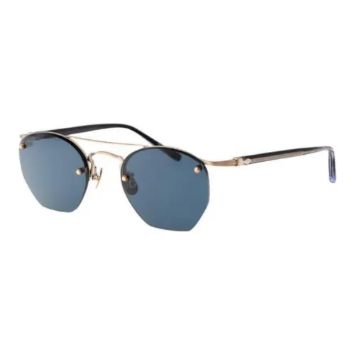 Matsuda Titanium Aviator Солнцезащитные очки Женские Золотые