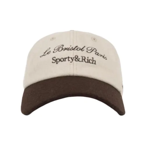 SPORTY & RICH Шерсть Бейсболка Унисекс