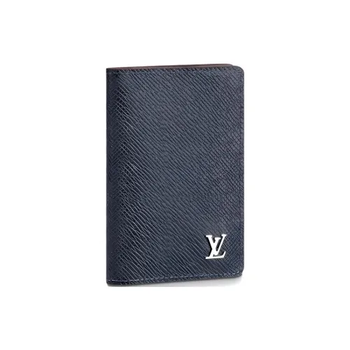 LOUIS VUITTON Pocket Organiser Мужской Темно-синий