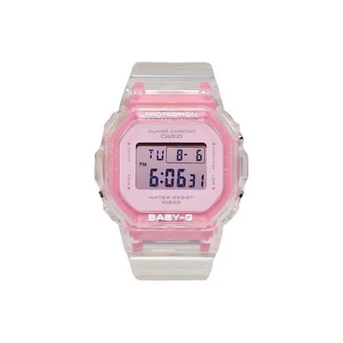 CASIO Baby Ice Resistant Mini Block Collection Summer Jelly Ice Cream Кварцевый механизм Resin Strap