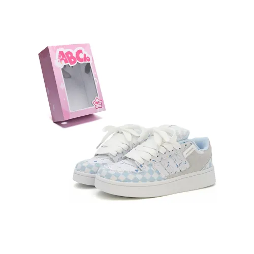 ABCIO Slip-resistant Waterproof Abrasion-resistant Low-top Skateboard Shoes Women's Blue Blueberry