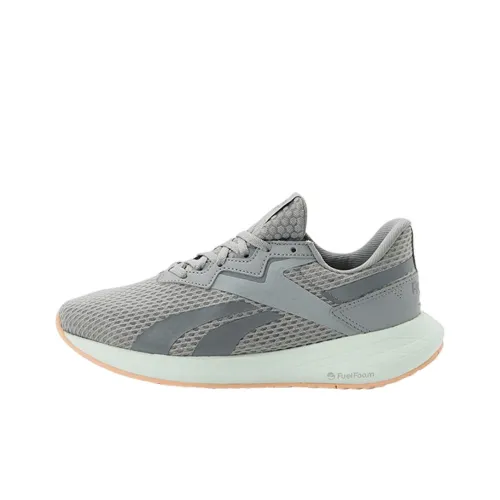 Reebok Устойчивые к истиранию низкие беговые кроссовки женские серые