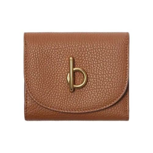 Burberry Бумажник Rocking Horse Откидной Клапан С Застежкой На Кнопку Шесть Отделений Для Карт Отделение На Молнии