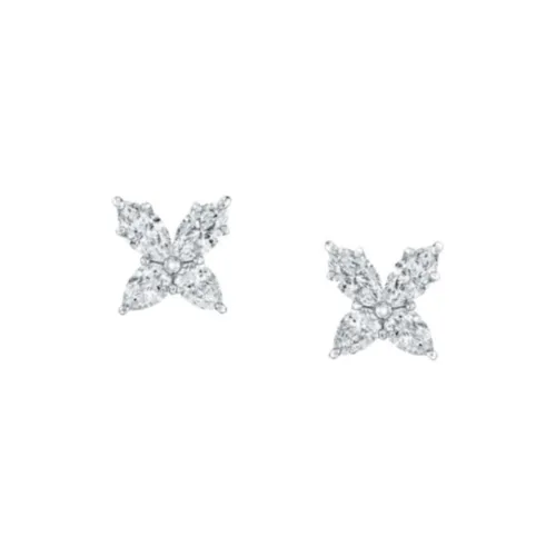 HARRY WINSTON Серьги-гвоздики Женские