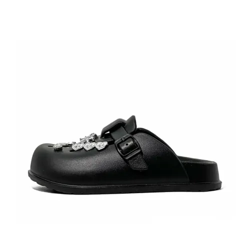 OUBT Домашние тапочки Женские Черный