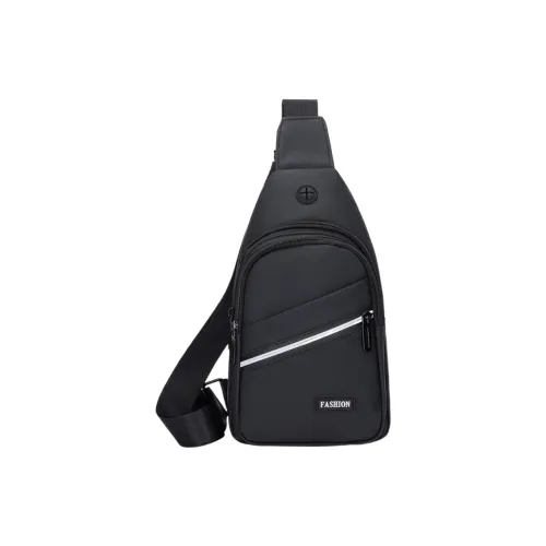 Tonlion Ткань Sling Сумка Мужская Черная