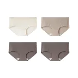 Коричневый, Кофейный, Снег, Аква (4 упаковки)