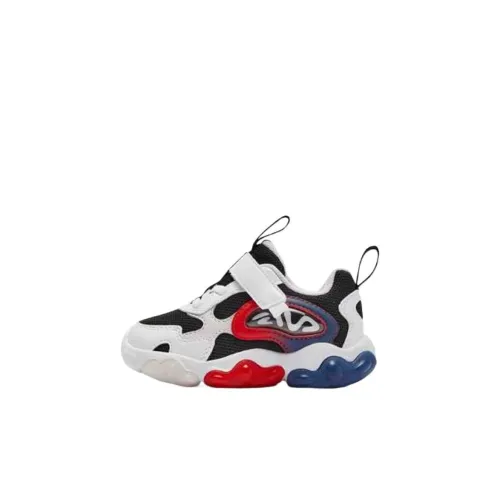 FILA KIDS Paw Светлая Обувь Дышащая Низкий Верх Детская Спортивная Обувь Черная FILA Белая Для Младенцев и Малышей