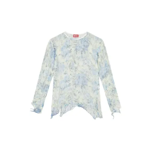 DIESEL SS25 Трикотаж Унисекс Light Синий