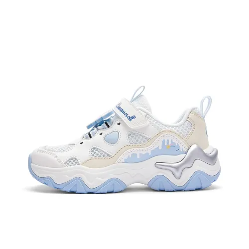 Balabala Sanrio Collaboration Series противоскользящие анти-KICK визуально увеличивающие рост низкие топовые беговые кроссовки для детей