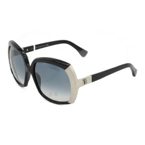 TOD'S Нерегулярная форма Солнцезащитные очки Мужской Черный