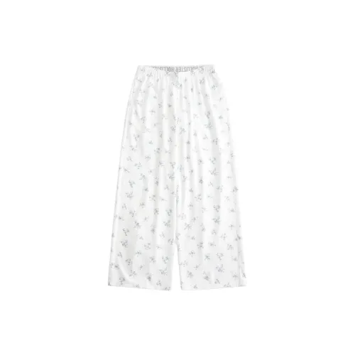 Hollister Пижамные штаны Женские Белые