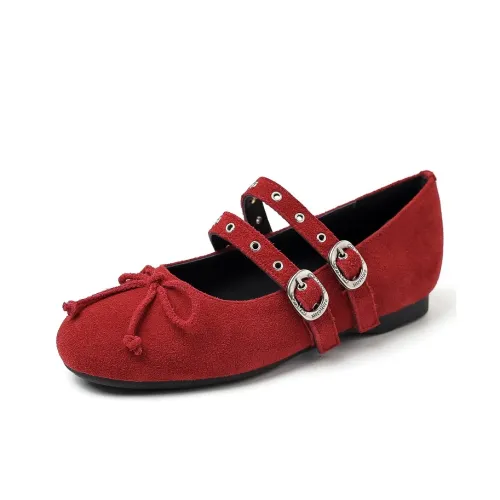Rongcheng shoe king Женские повседневные туфли, красный, женские