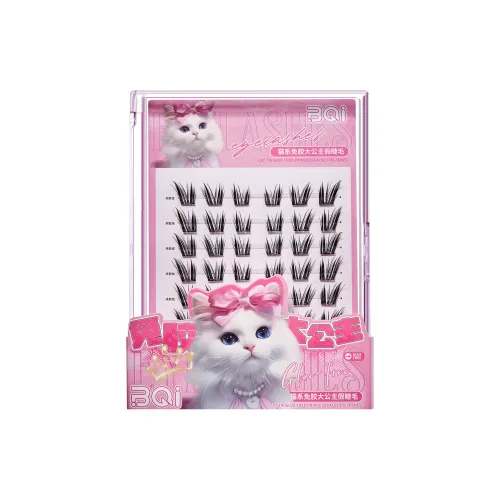 BQI Cat Style Принцесса Клей Бесплатно Накладные ресницы Естественный Увеличивающий Стиль