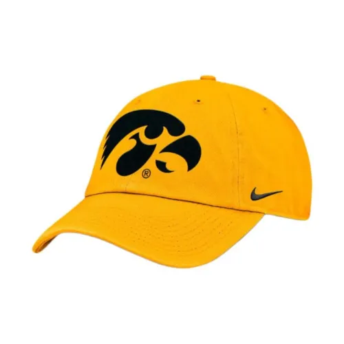 Nike 100% хлопок Кепки Унисекс Желтый