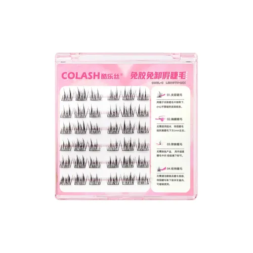 KULESI Двойные Накладные ресницы с острым концом подсолнух 1 кластер 6 рядов упаковка