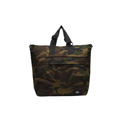 Vans Хлопок Сумка Рюкзак Унисекс Темный Камуфляж Коричневый
