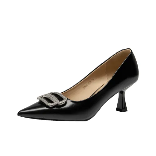 GUDIANFENGDU Узкий каблук Высокие каблуки 6,5 см Женские