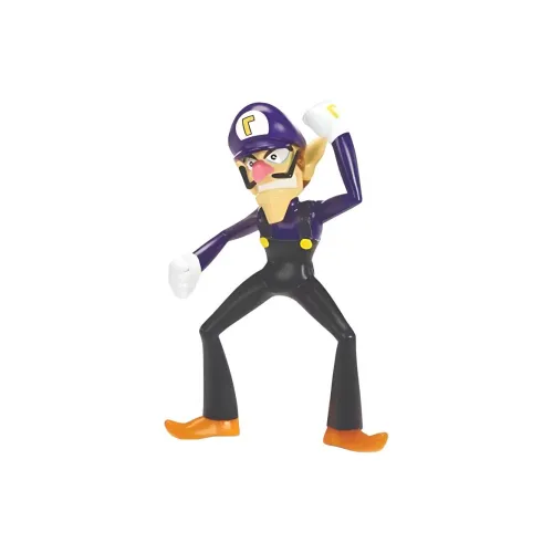 Global Studios Супер Марио фигурки в стиле Chibi Waluigi