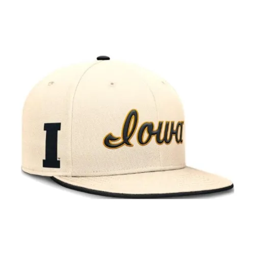 Nike Полиэстер Кепки Унисекс Бежевый