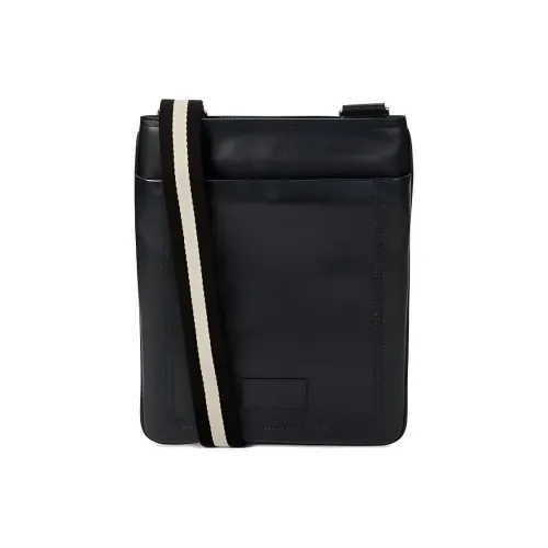 BALLY Сумка через плечо из натуральной кожи мужская черная