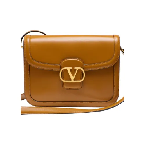 Valentino Garavani Телячья кожа Сумка через плечо Сумка на плечо Женская Золото Фольга Цвет