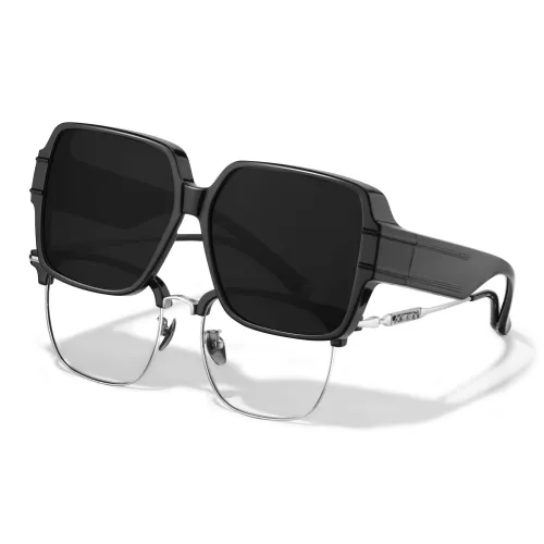 LASHION TR Памятный пластик Квадратные Солнцезащитные очки Унисекс