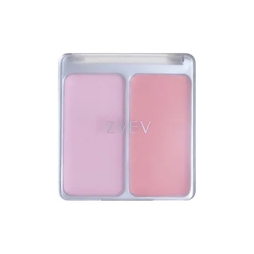 ZVEV Tipsy Two-Tone Blush Easy to Blend Long-Lasting Matte Finish