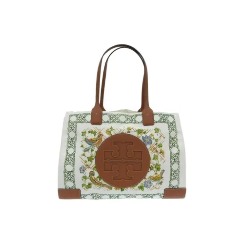 TORY BURCH Искусственная кожа Тоут Сумка Сумка для покупок Сумка на плечо Сумка Большая Женская Бежевая