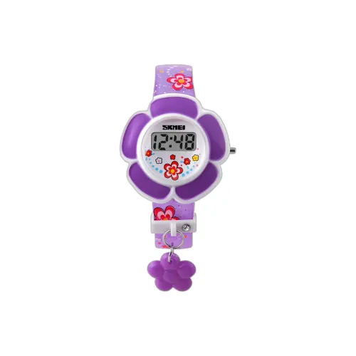 SKMEI Электронный Механизм ПУ (полиуретан) Ремешок Часы Детские Белый Циферблат