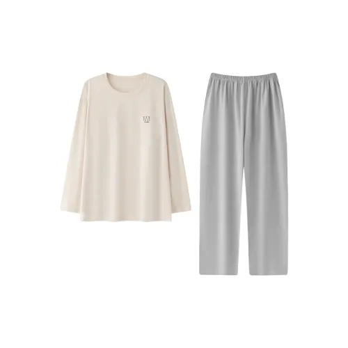 Huggy Kissy Пижамный комплект Мужской Абрикос