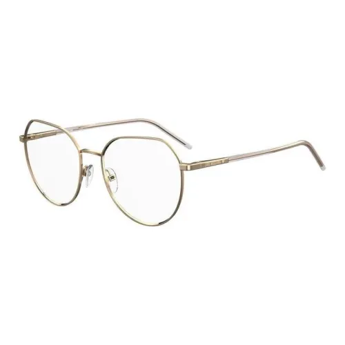 LOVE MOSCHINO Металл Нерегулярная форма Оправы для очков Женские Желтый