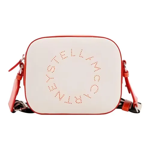 Stella McCartney Полиэстер Сумка через плечо Женская Телесного Оранжевого цвета