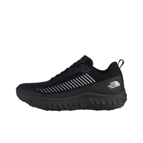 THE NORTH FACE Slip-resistant Abrasion-resistant Low Top Casual City Commute Running Shoes Unisex Black THE NORTH FACE Противоскользящий устойчивый к истиранию низкий топ повседневная городская коммутирующая беговая обувь унисекс черный