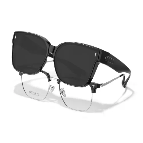 LASHION TR Памятный пластик Квадратные Солнцезащитные очки Унисекс