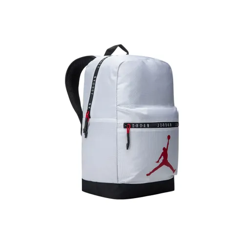 Jordan Polyester Backpack Standard Unisex White Джордан Полиэстер Рюкзак Стандартный Унисекс Белый