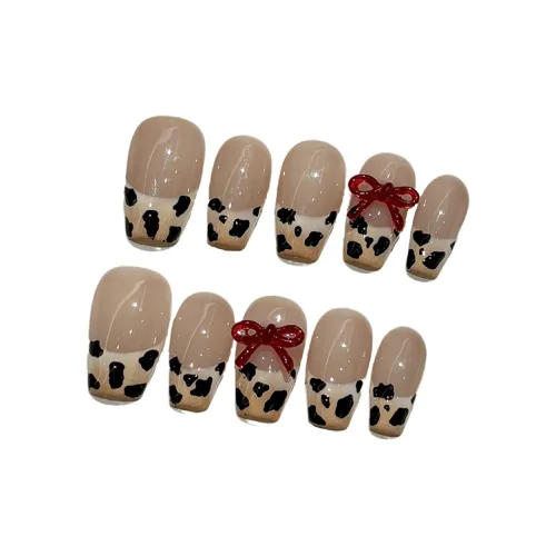 Fanze Tender Wild leopard Принт Ручной Рисунок Сладкий и Пряный Стиль Средний Лоскутный Розовый Смужка 20мм