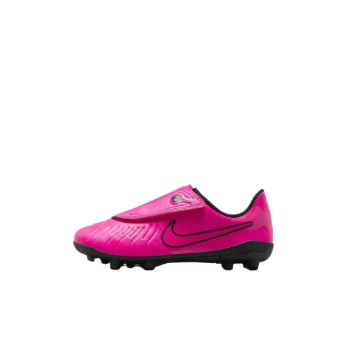 Nike Tiempo Legend 10 Slip-Resistant Низкие Детские Футбольные Бутсы Розовые Детские