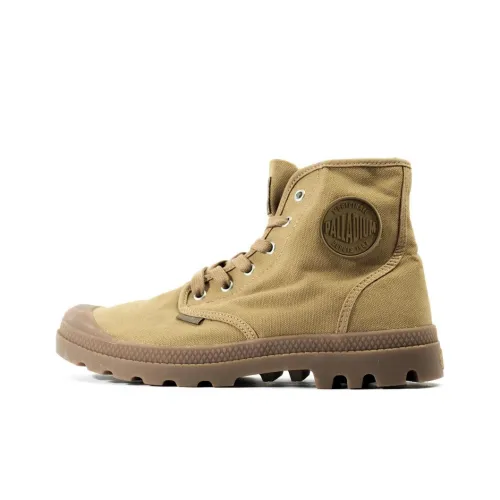 Palladium Pampa ботильоны мужские коричневые