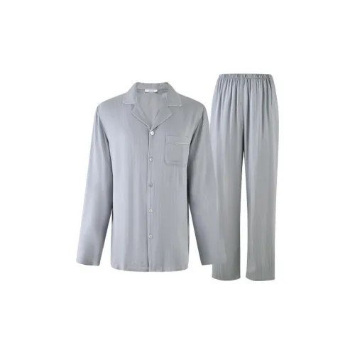 MY BODY Пижамный комплект Мужской Серебристо-серый