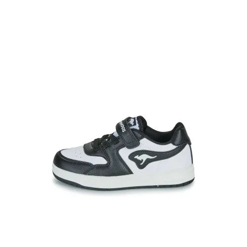 KangaROOS Детские Скейтбординги Низкий Топ Белый Черный Kids