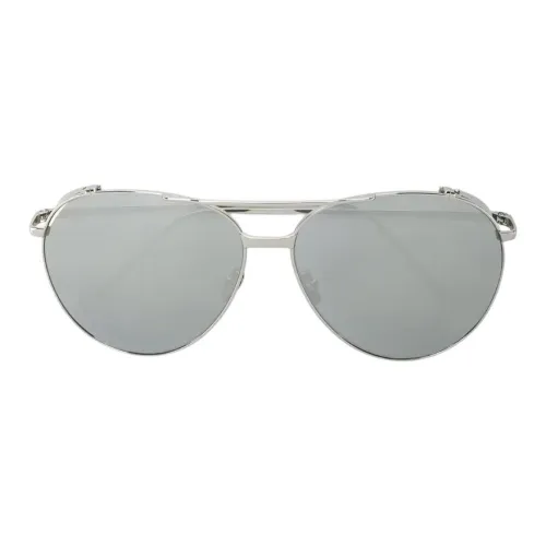 Linda Farrow Металл Aviator Солнцезащитные очки Женские Серый