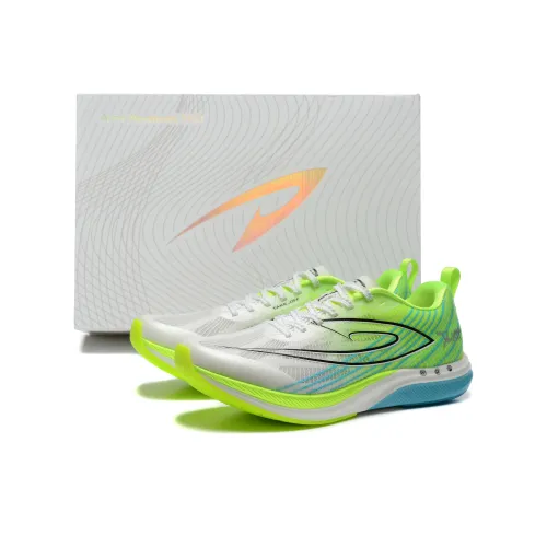 DEERWAY Беговые кроссовки Унисекс Белый Зеленый