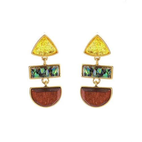 Flower Note Серьги из сплава Женские