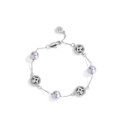 TZT Браслеты с синтетическим кубическим цирконием Женские