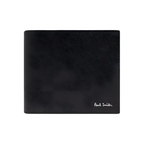 Paul Smith Leather Wallet Men's Black