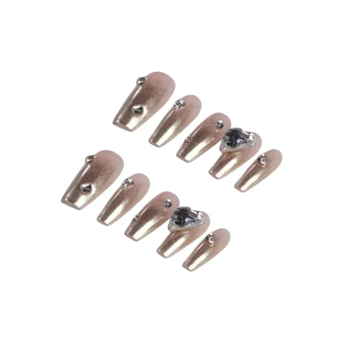 Fanze Балет Стиль False Nail Длинный Телесный Смудж 30MM