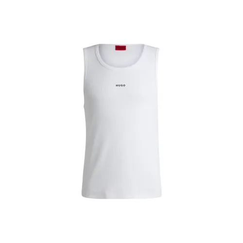 Hugo Boss Белые Мужские Майки